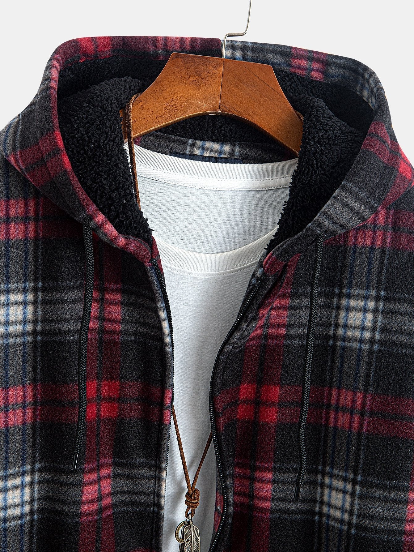Laurent™ - Hoodie en flanelle doublé polaire