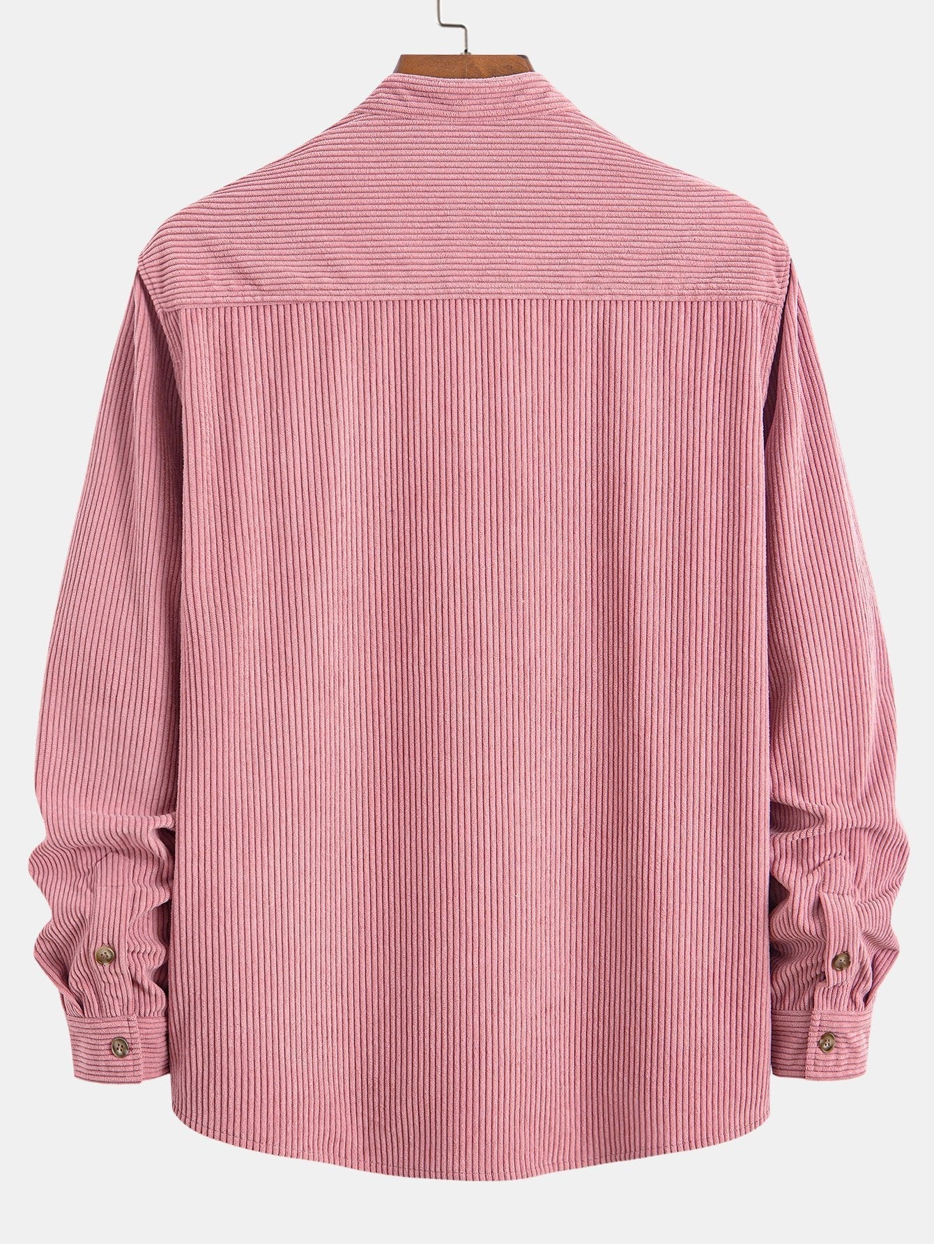 Laurent™ - Chemise en velours côtelé à col montant