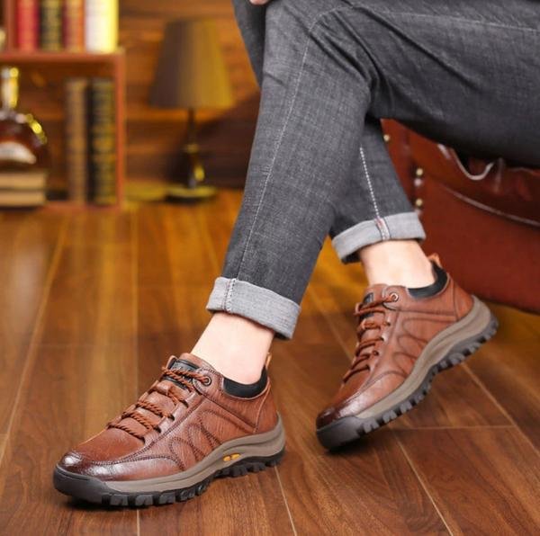 Matt - Hand Stitched Leather Casual Shoes