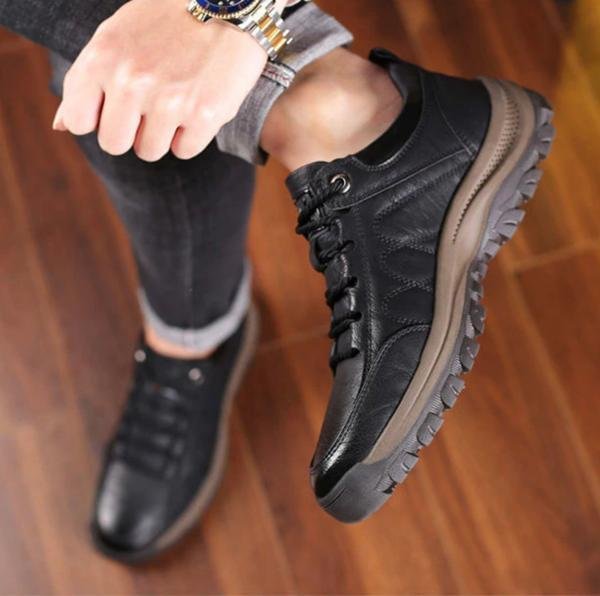 Matt - Hand Stitched Leather Casual Shoes