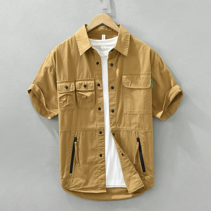 London Edit™ | Cotton Safari Shirt