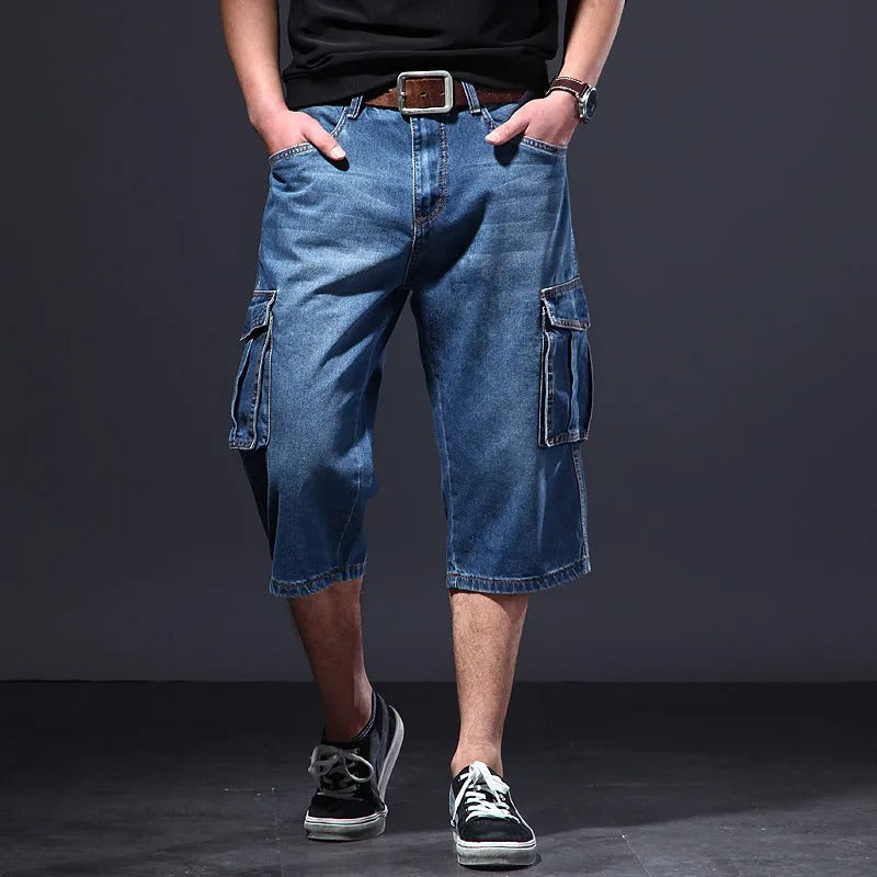 London Edit™ | Long Denim Shorts