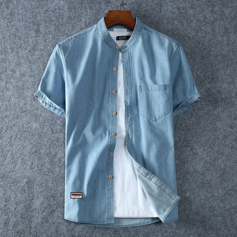 London Edit™ |  Denim Button-Up