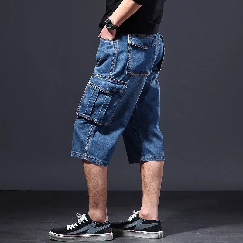 London Edit™ | Long Denim Shorts