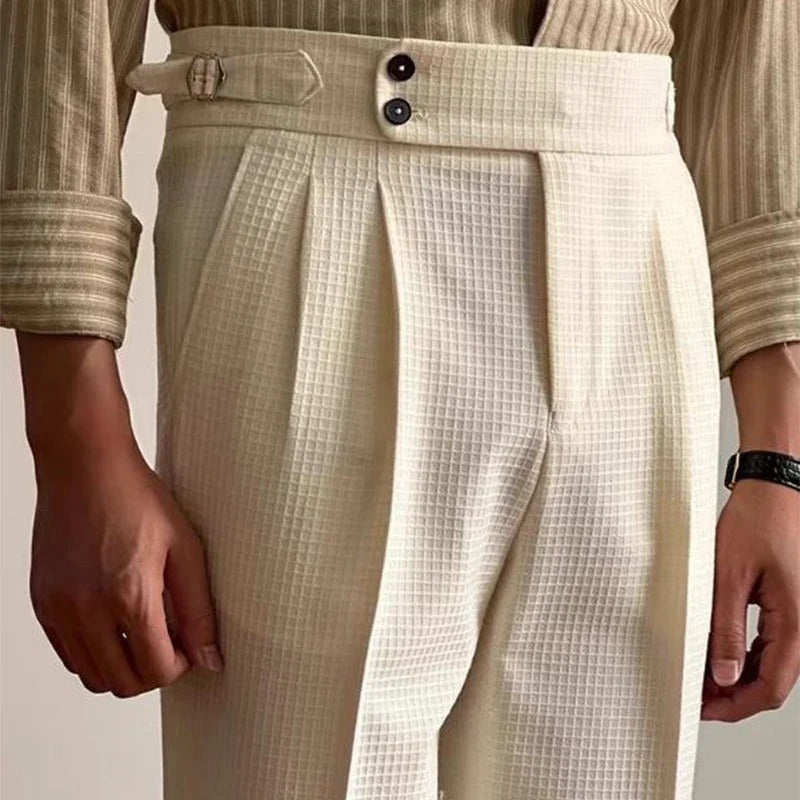 London Edit™ | Waffle Weave Gurkha Pants
