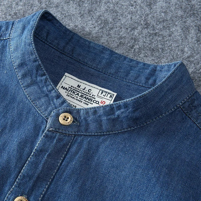 London Edit™ |  Denim Button-Up