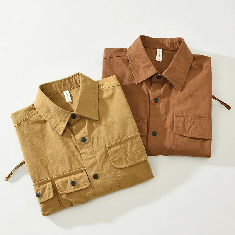 London Edit™ | Cotton Safari Shirt