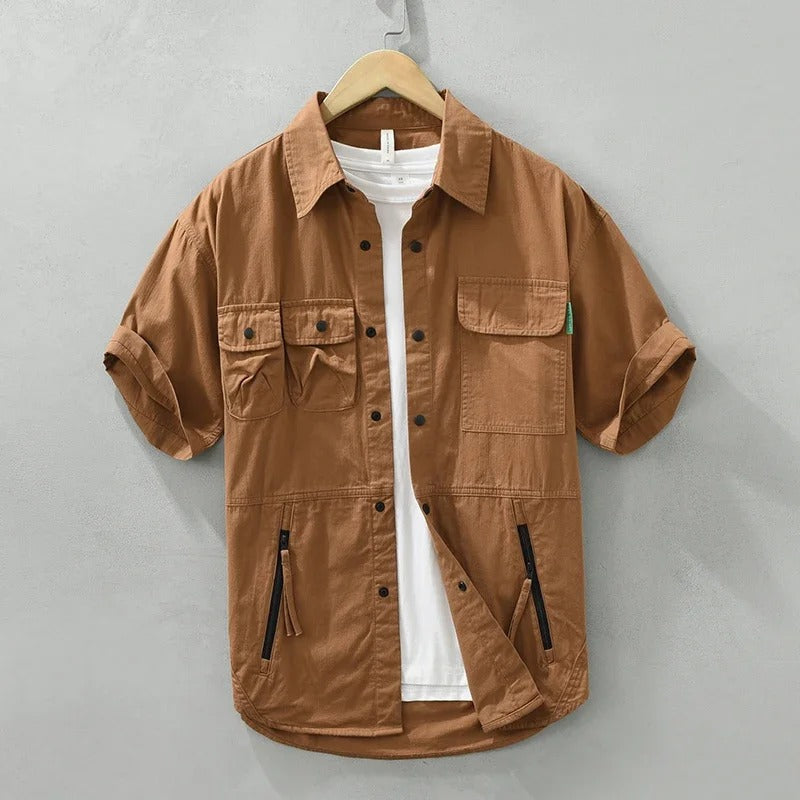 London Edit™ | Cotton Safari Shirt