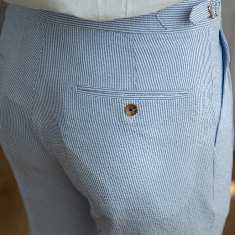 London Edit™ | Seersucker Gurkha Pants