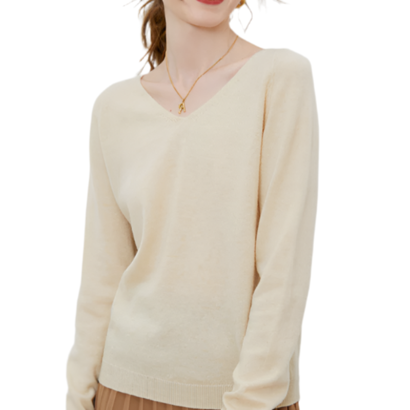 Laurent™ | Cardigan en laine à col en V