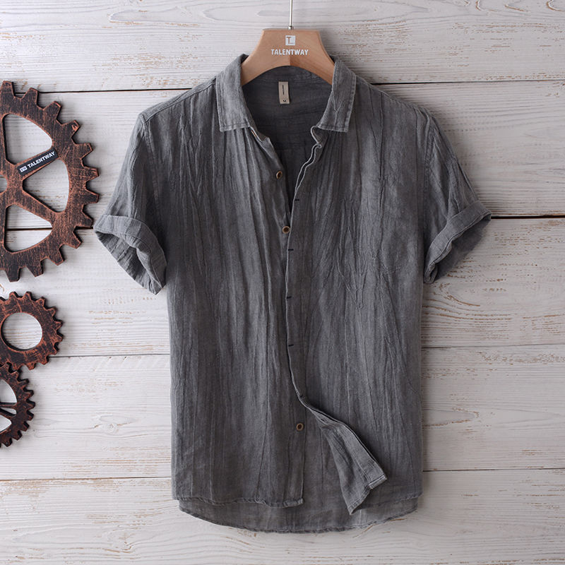 Merlot | Chemise d'Été en Lin Léger