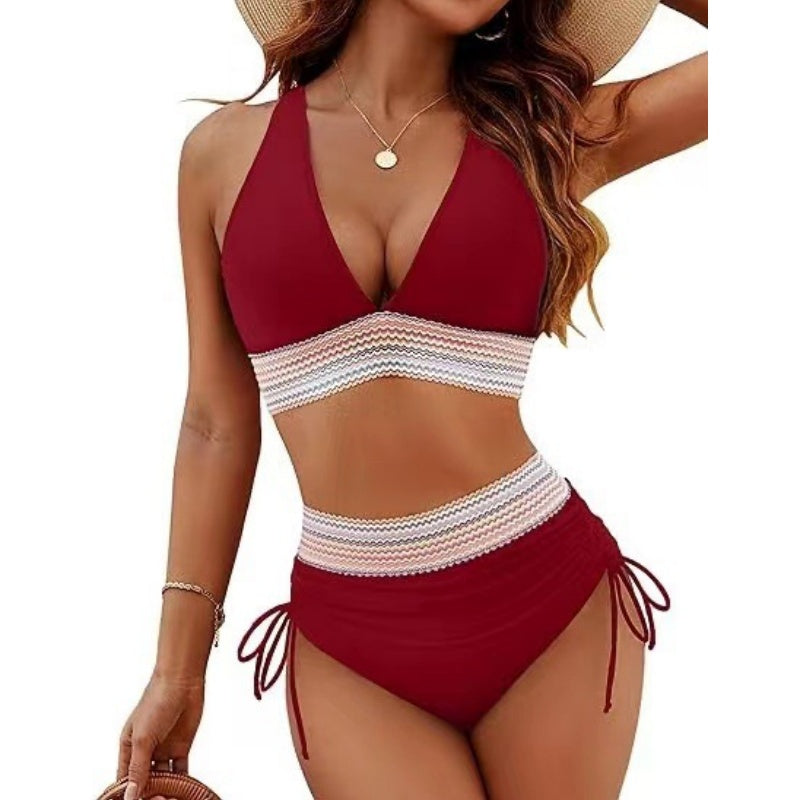 Emma - Bikini taille haute sculptant