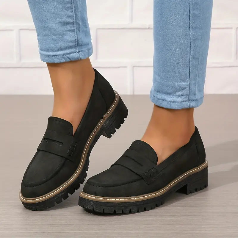 Ella™ | Mocassins en daim intemporels