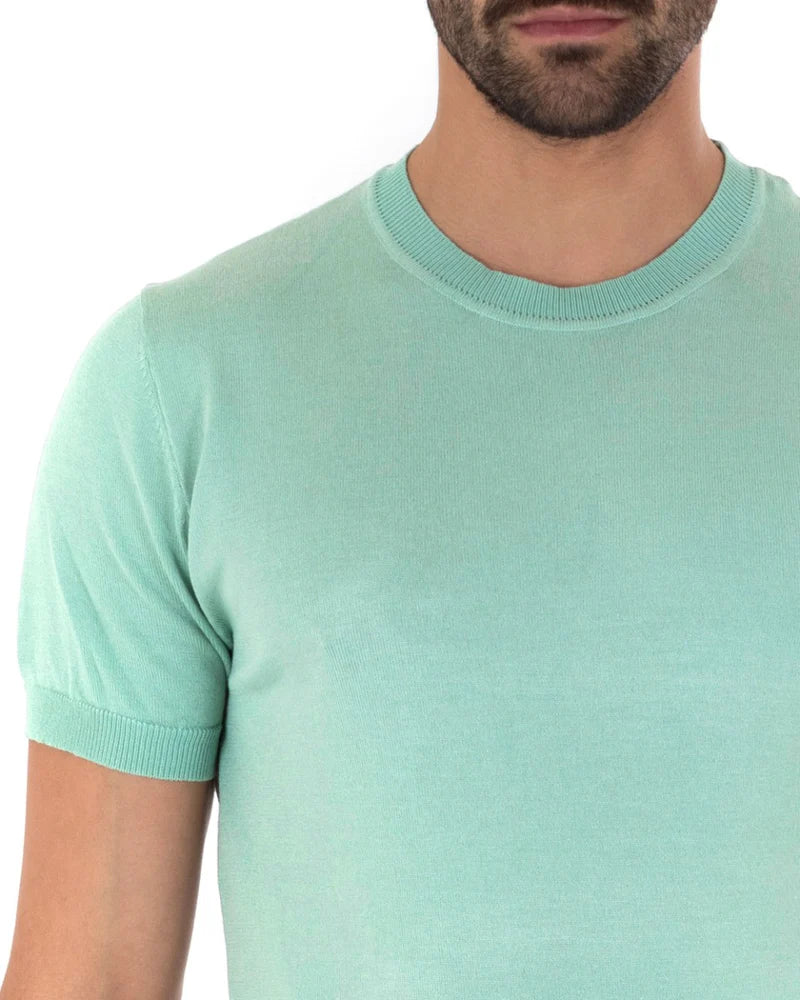 Louis | T-Shirt Homme à Manches Courtes et Col Rond