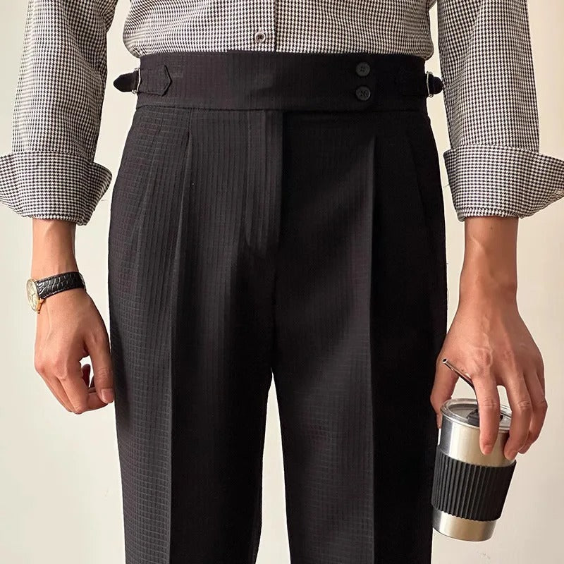 London Edit™ | Waffle Weave Gurkha Pants